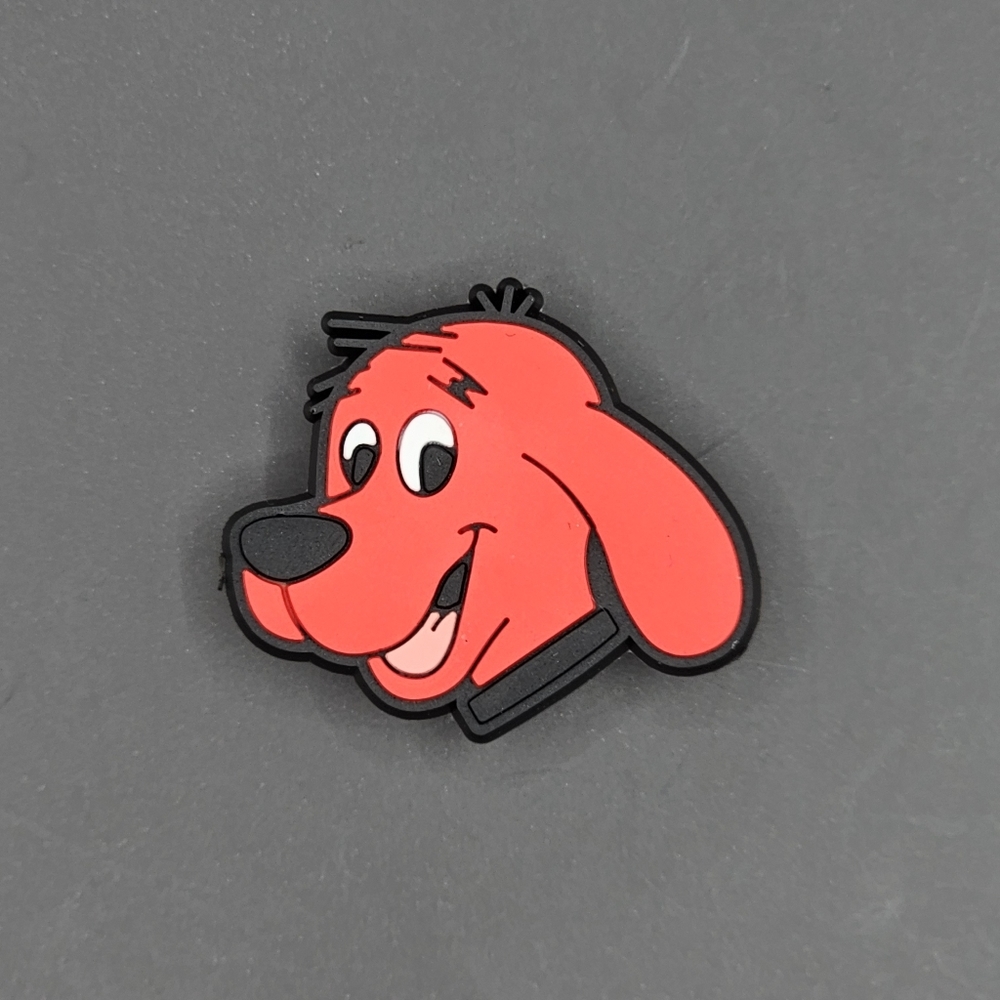 (5/$15) Clifford Croc Charm